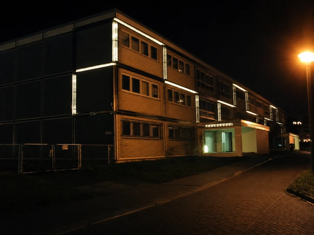 LED-Fassadenbeleuchtung mit digitaler Steuerung