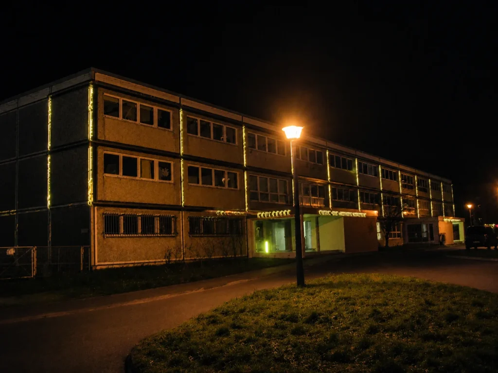 LED-Fassadenbeleuchtung mit digitaler Steuerung